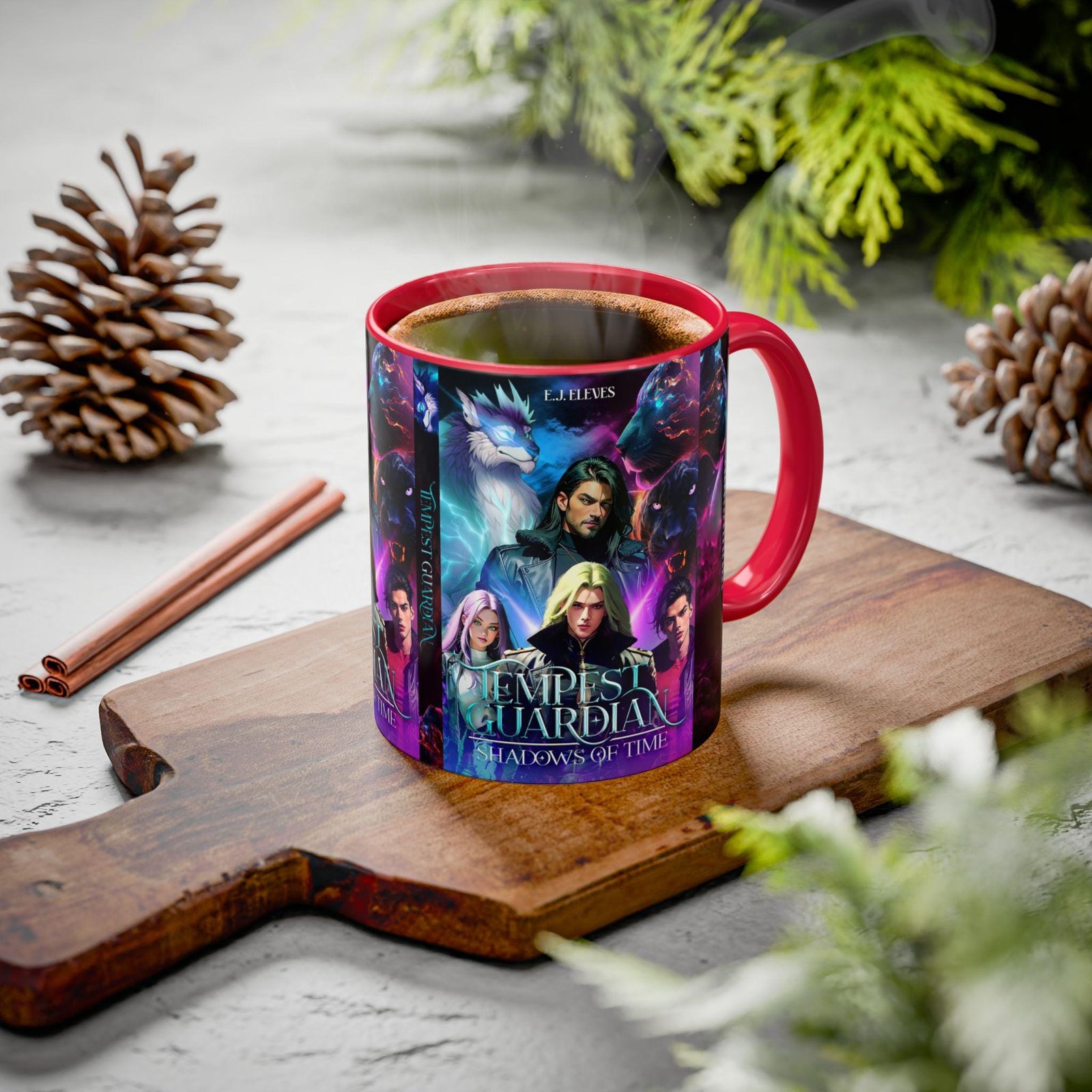 Tempest Guardian-Themed Mugs for Drinkware Lovers, Unique Gifts for Book Lovers, Coffee Mugs, Fantasy Art Collection, Novelty Drinkware - Image 5