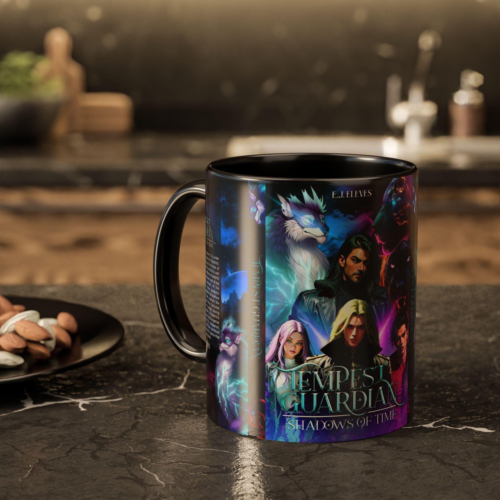 Tempest Guardian-Themed Mugs for Drinkware Lovers, Unique Gifts for Book Lovers, Coffee Mugs, Fantasy Art Collection, Novelty Drinkware - Image 7