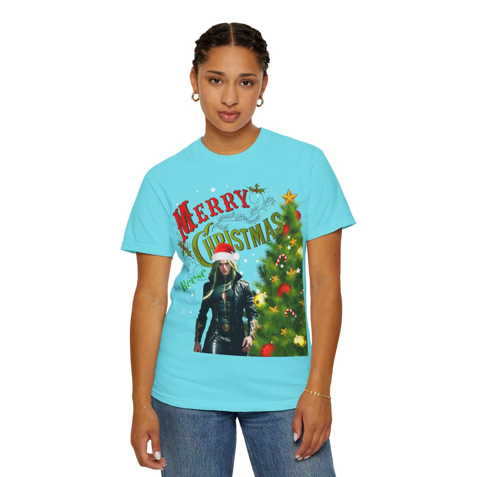 Reese Christmas Graphic T-Shirt, Unisex Holiday Tee, Festive Wear, Unique Gift, Fun Shirt for Men and Women - Image 7