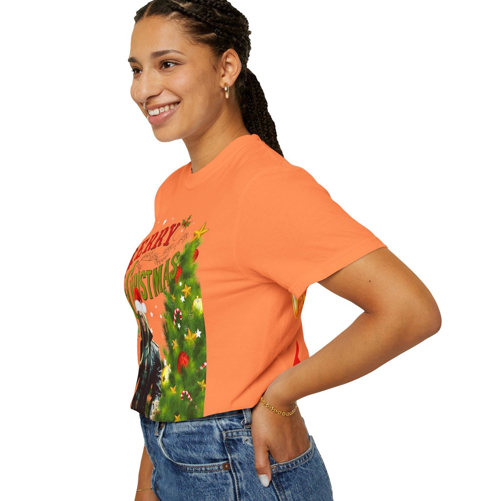 Reese Christmas Graphic T-Shirt, Unisex Holiday Tee, Festive Wear, Unique Gift, Fun Shirt for Men and Women - Image 8
