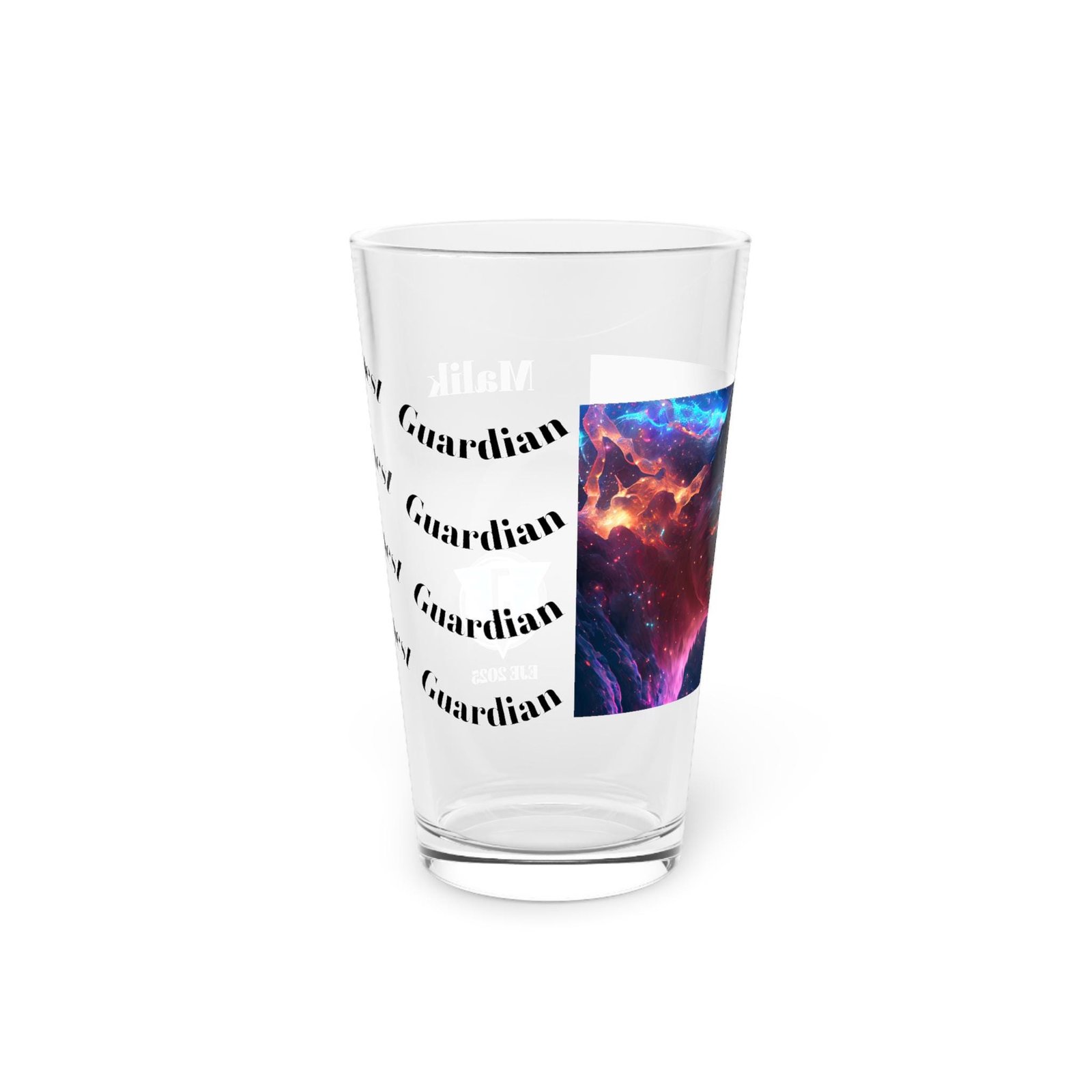 Malik's Panther Pint Glass | Space-Themed Drinkware, Cosmic Gift for Cat Lovers, Unique Barware, Party Essential - Image 3