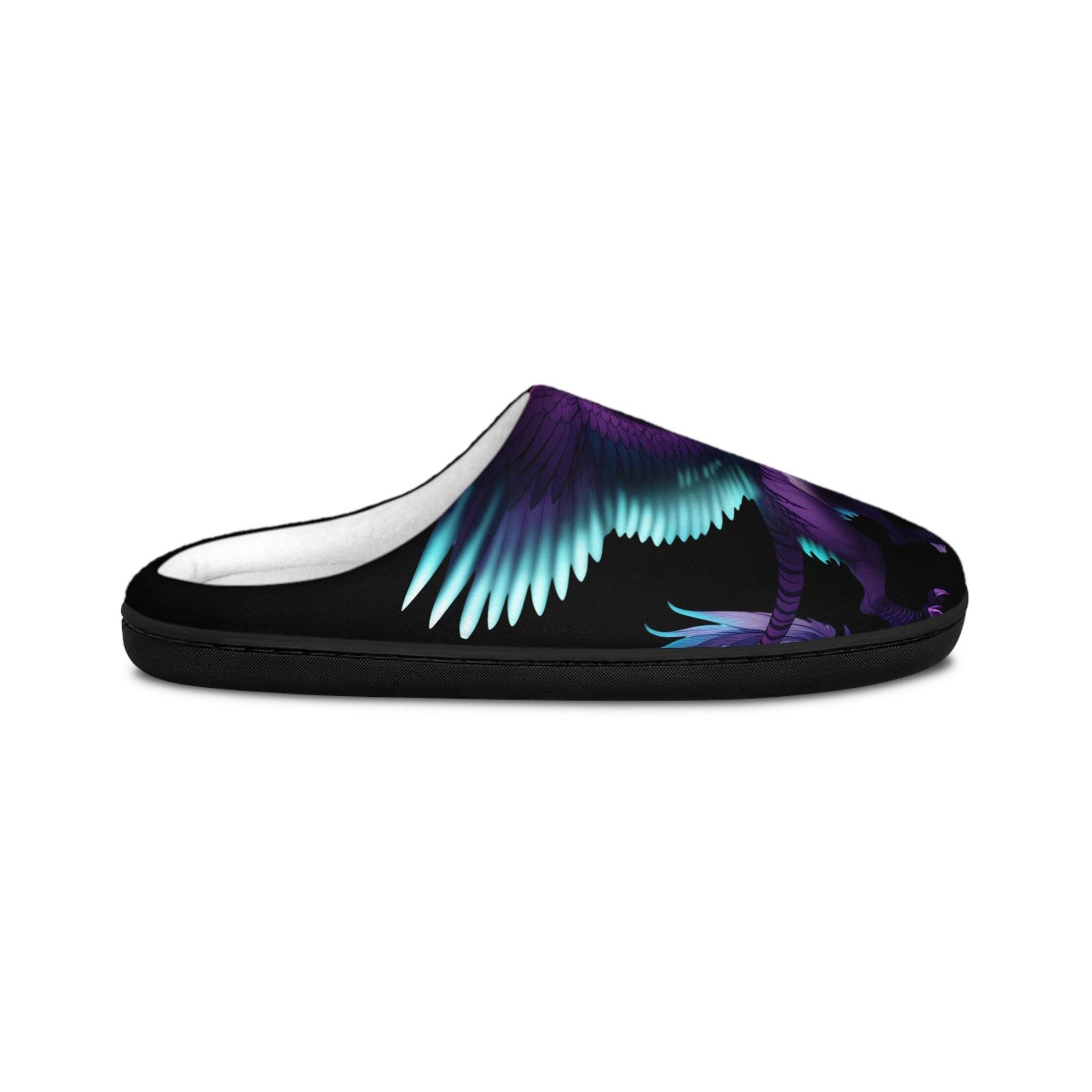 Mystical Sahara Women's Indoor Slippers, Cozy Home Footwear, Perfect Gift for Dragon Lovers, Fantasy Decor, Comfortable Lounge Shoes - Image 3