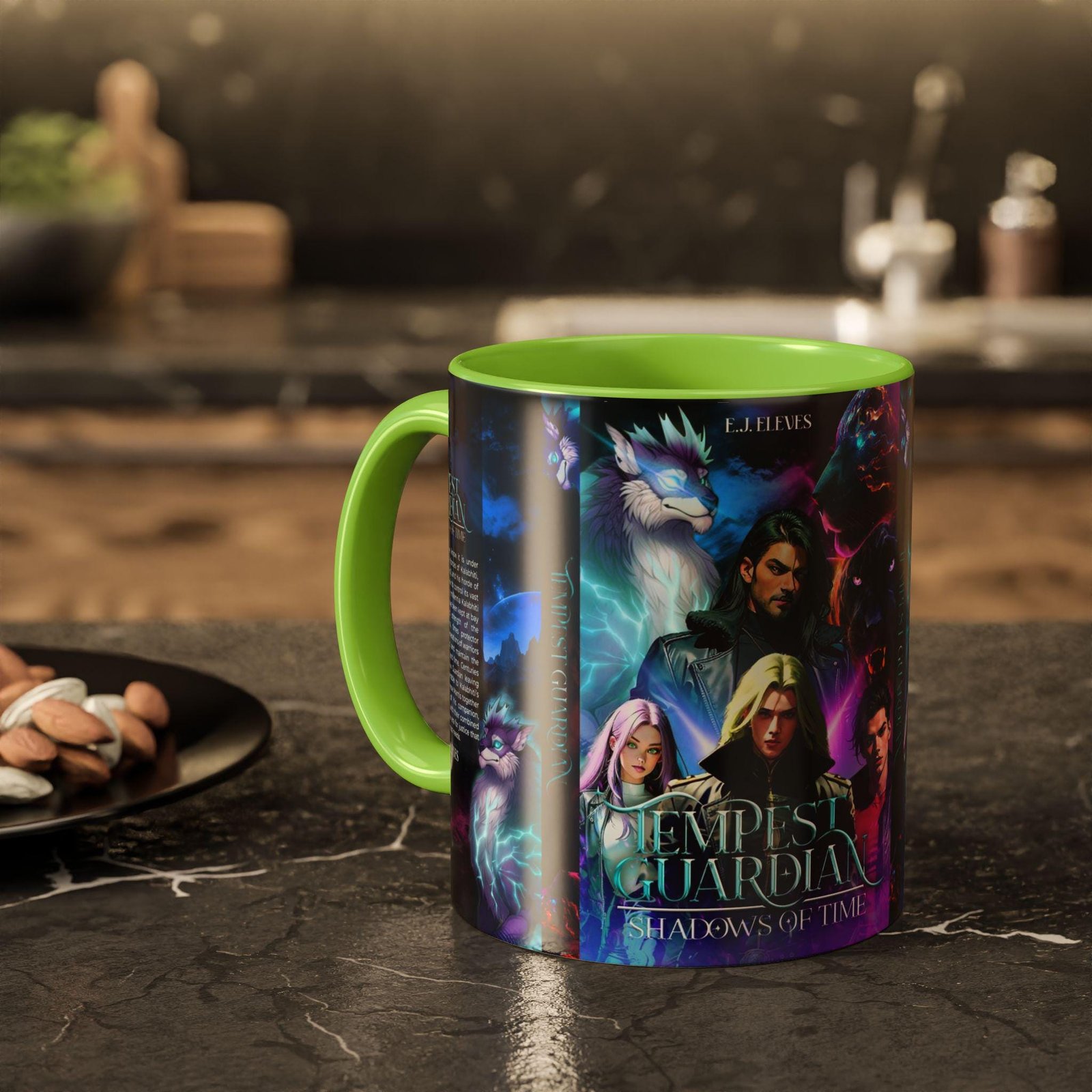 Tempest Guardian-Themed Mugs for Drinkware Lovers, Unique Gifts for Book Lovers, Coffee Mugs, Fantasy Art Collection, Novelty Drinkware - Image 8